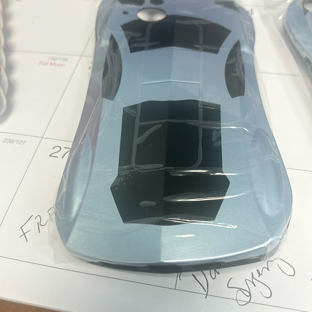 iPhone cell phone case in a car shape